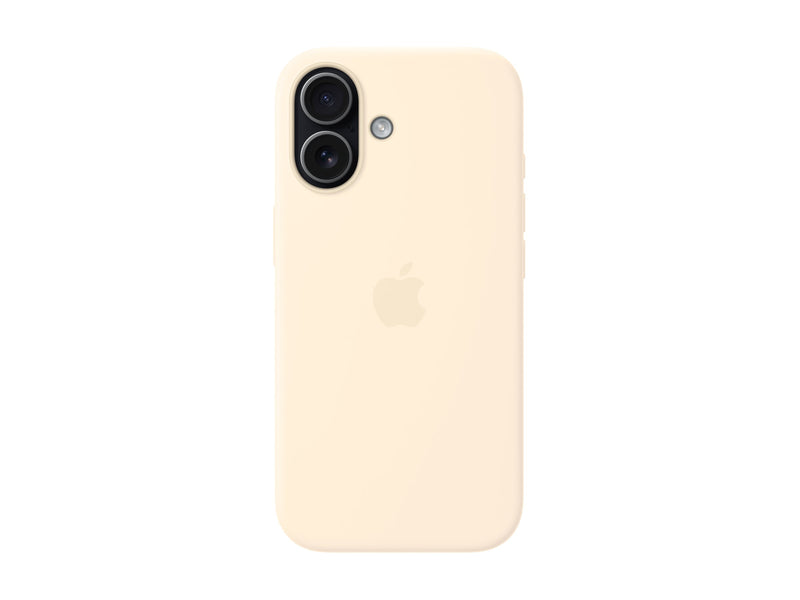 Apple iPhone 17 Silikonhülle – MagSafe-kompatibel, Vanilla-Farbe