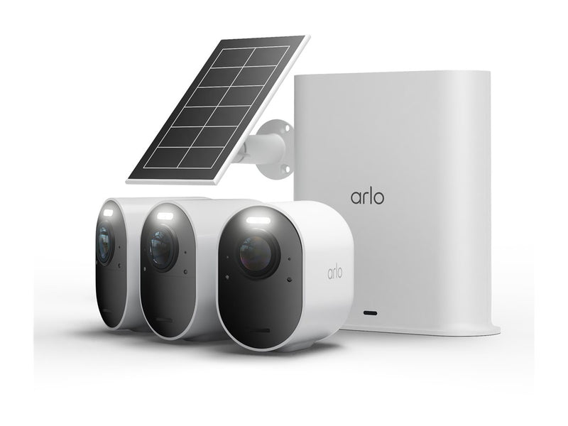 ARLO Ultra 3 Sicherheitskamera-Set – 4K Video, Solar Panel