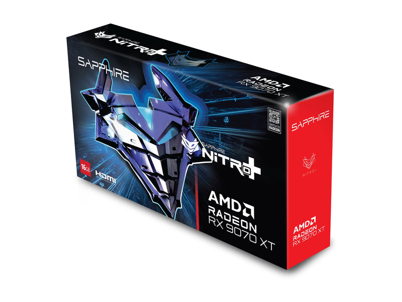 Sapphire NITRO+ Grafikkarte – 16 GB Speicher, 4 Bildschirme