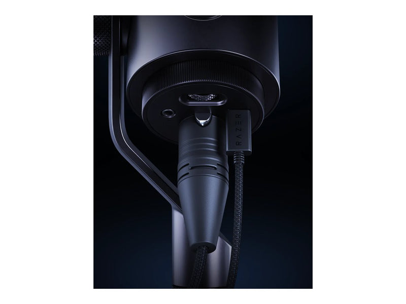 Razer USB-C Mikrofon – Klarer Klang, minimierte Hintergrundgeräusche