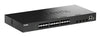 D-Link 28-Port Netzwerk-Switch – Gigabit Ethernet, stapelbar