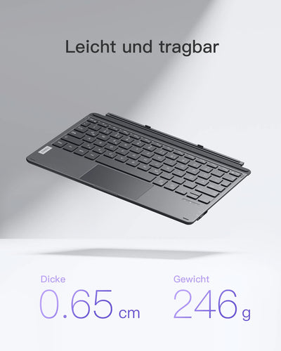 INATECK Tastatur – Für iPad Air & Pro, Grau