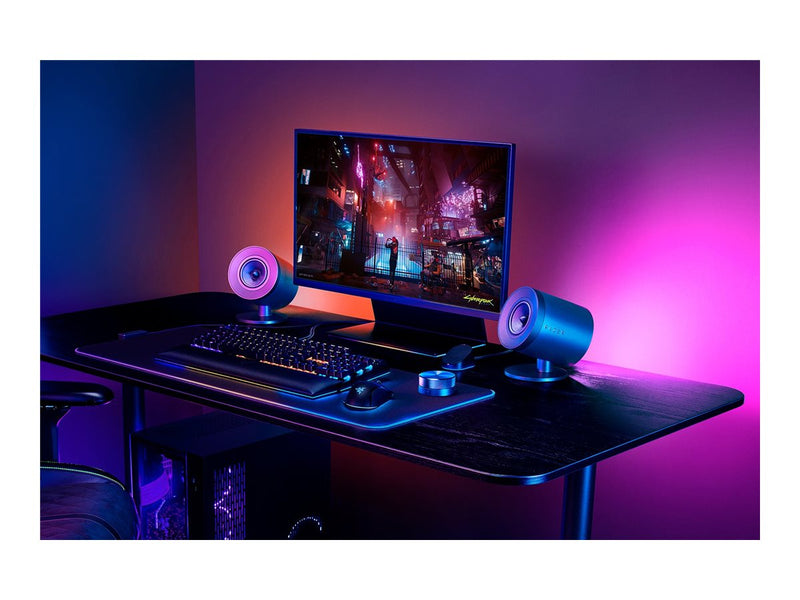 Razer Nommo V2 Pro Lautsprecher – 2.1 Sound, RGB-Beleuchtung