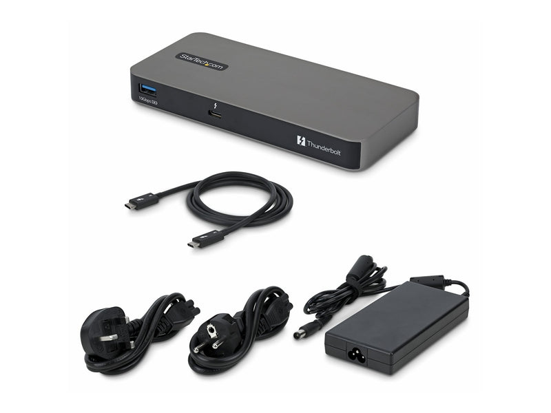 Startech 4-Port Thunderbolt Hub – 8K Display, 140W Laptop-Ladung