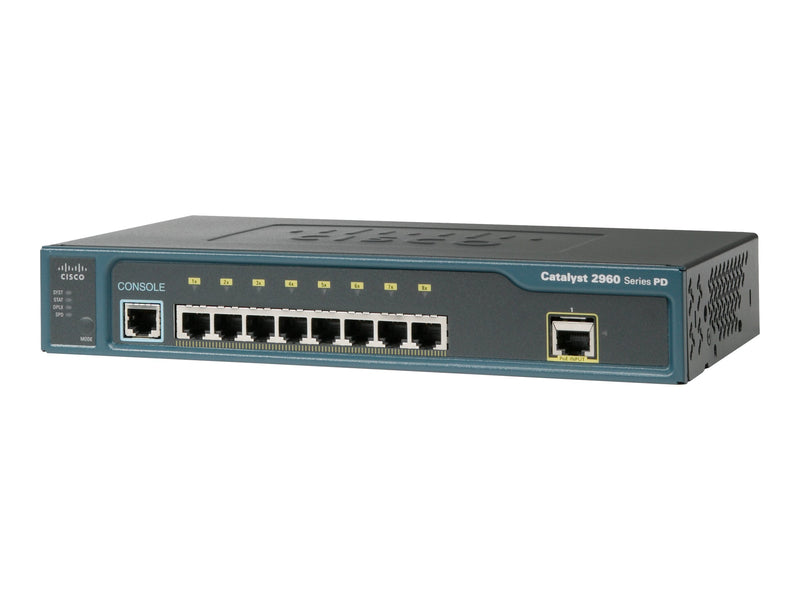 Cisco Netzwerk-Switch – 8 Anschlüsse, PoE-Unterstützung