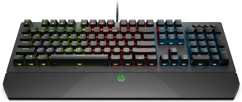 HP Gaming-Tastatur – Beleuchtet & komfortabel für lange Sessions