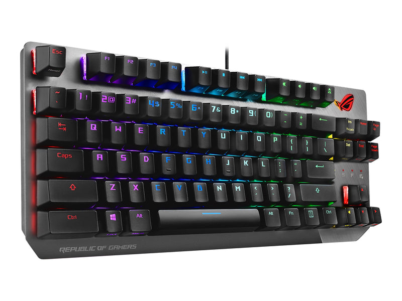 ASUS ROG Strix Scope TKL Tastatur – RGB, mechanische Tasten
