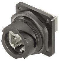 Weidmüller RJ45 Flansch – Robustes Metall, IP67 Schutz