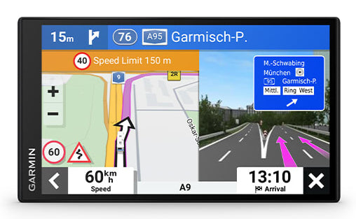 Garmin Camper-Navi – Großes Display, Routenführung für Wohnmobile