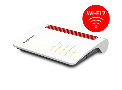 Fritz! WLAN-Router – Schnelles Wi-Fi 7, Dual-Band