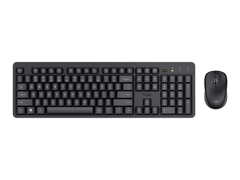 TRUST Ody II Kabelloses Set – Leise Tastatur & Maus
