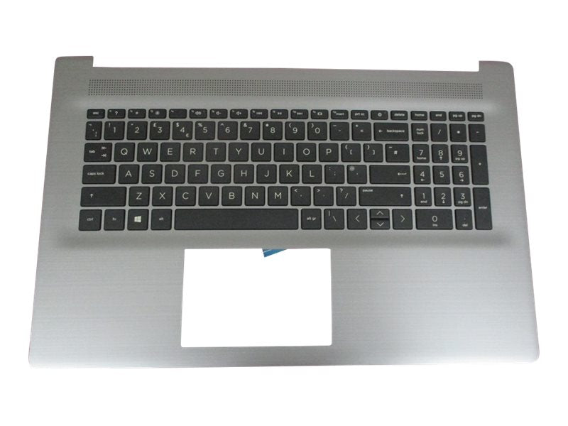 HP Ersatztastatur Notebook – Deutsch, mit oberer Abdeckung