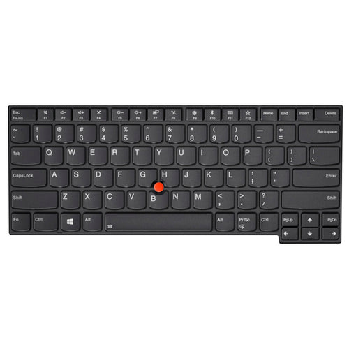Lenovo Ersatztastatur – Mit ClickPad und Trackpoint, Beleuchtet