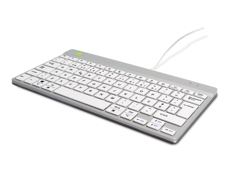 R-GO TOOLS Ergonomische Tastatur – Mit Pauseanzeige, USB-C