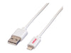 ROLINE Lightning-Kabel – 1 m, USB-Anschluss für Apple Geräte