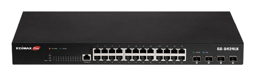 Edimax Netzwerk-Switch – 24 Anschlüsse, 10 Gigabit Uplink