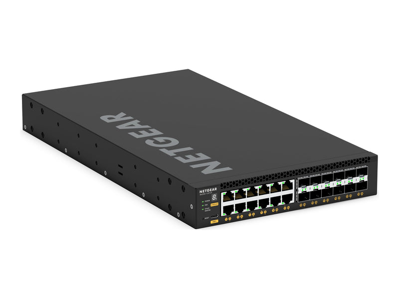 Netgear Managed Switch – 24 Anschlüsse, stapelbar