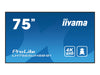 Iiyama 75" Display – 4K UHD, Android OS für Digital Signage