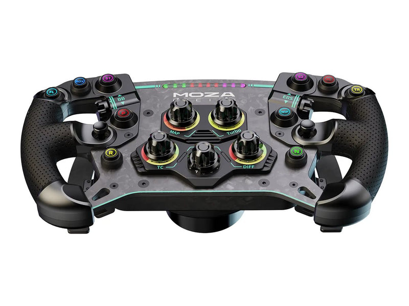 MOZA RACING Lenkrad – Kabellos, 10 Tasten für PC