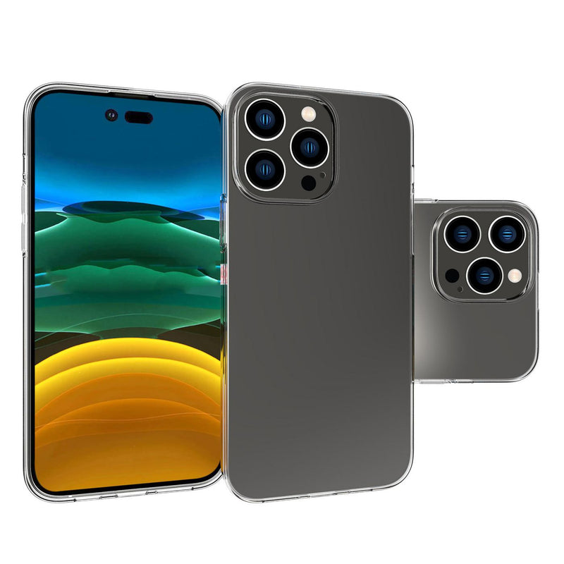 ESTUFF iPhone 14 Pro Cover – Klarer Schutz, kabelloses Laden