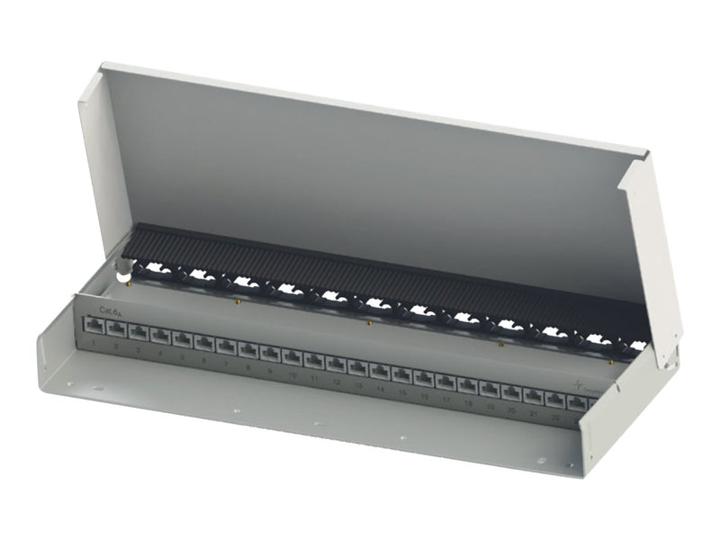 Telegärtner Patch-Box – 24 Ports, Wandmontage geeignet