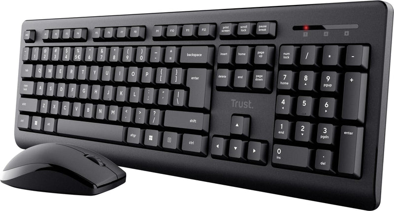 TRUST Primo Wireless Desktop-Set – Kabellose Tastatur und Maus