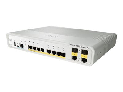 Cisco Netzwerk-Switch – 8 Anschlüsse, PoE+ Unterstützung