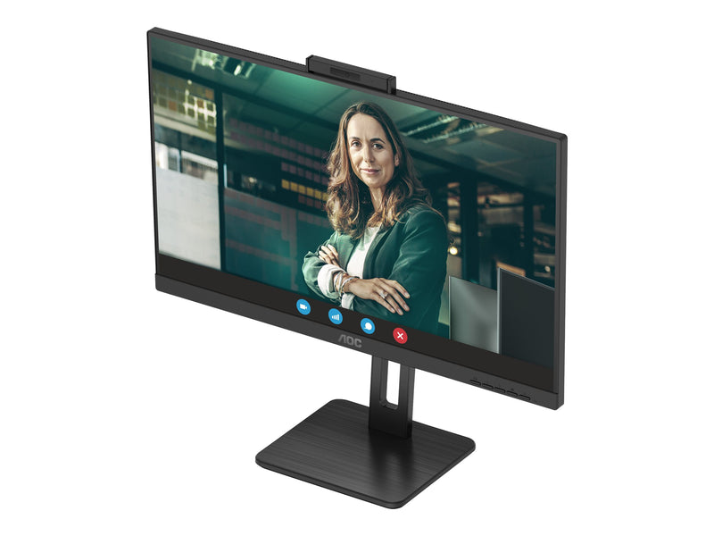 AOC 27" LED-Monitor – QHD-Auflösung, integrierte Kamera