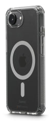 HAMA Handyhülle für iPhone 16e – MagSafe-kompatibel, durchsichtig