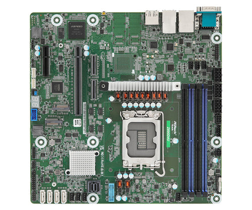 ASRock Motherboard – micro ATX, USB 3.2, 2 Gigabit LAN