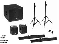 OMNITRONIC Lautsprecher-Set – Bluetooth, inkl. Subwoofer