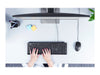 Trust USB-Tastatur – Leise Tasten, Spritzwasserschutz