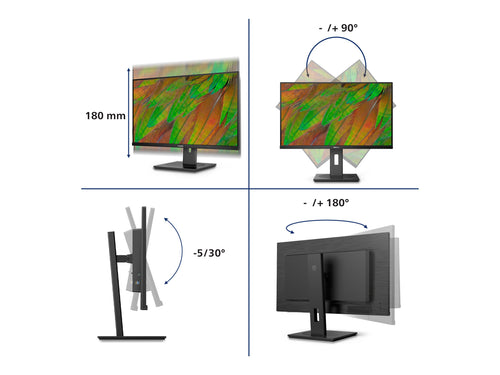 Philips 32" 4K Monitor – USB-C, integrierte Lautsprecher
