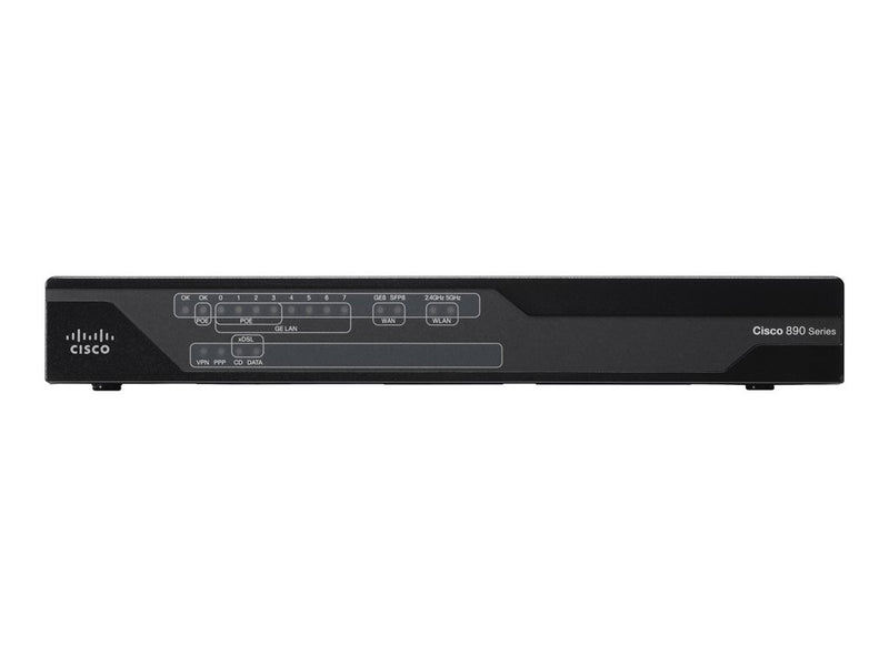 Cisco Router – 8-Port-Switch, integrierte Sicherheit