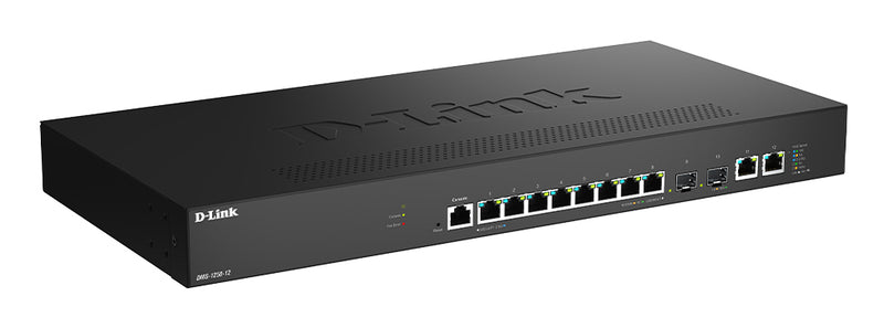 D-Link 12-Port Netzwerk-Switch – Schnelle Datenübertragung, Smart-Management