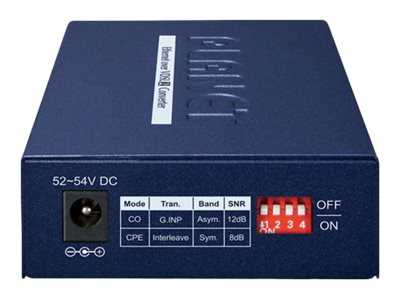 PLANET Ethernet zu VDSL2 Konverter – PoE+, 1-Port