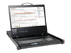 Eaton 8-Port Rack KVM-Konsole – 19" Display, einfache Steuerung