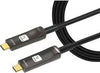 Techly USB-C Kabel 10m – 4K Unterstützung, Glasfaser