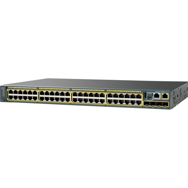 Cisco Netzwerk-Switch – 48 Anschlüsse, hohe Sicherheit