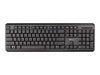 Trust Kabellose Tastatur – Spritzwasserschutz, USB-Empfänger