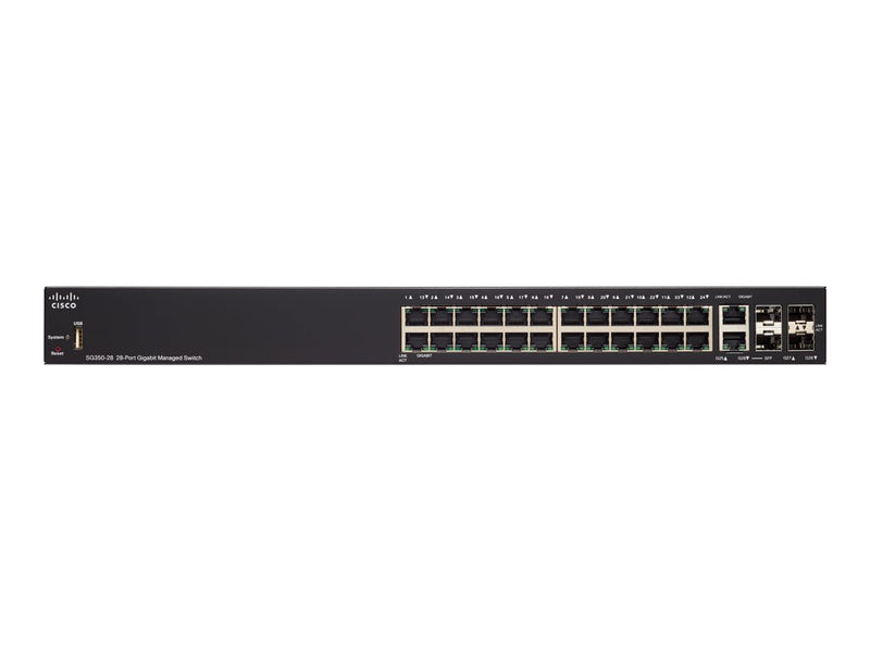 Cisco 28-Port Gigabit Switch – Einfache Verwaltung, hohe Sicherheit