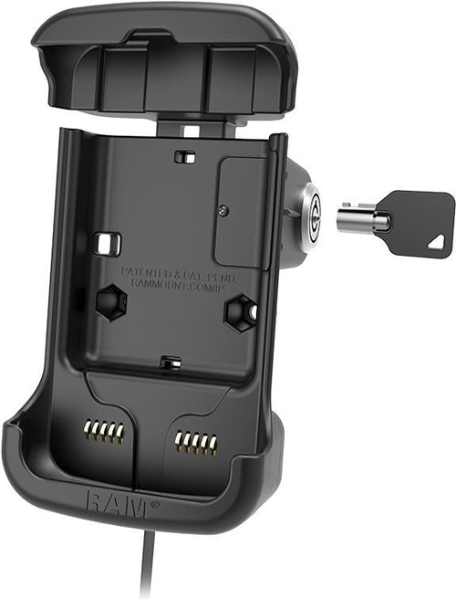 RAM MOUNTS Handy-Halterung – Mit Schloss und Ladefunktion