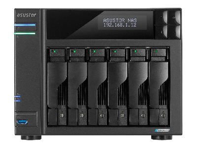 Asustor NAS-Server – 6 Einschübe, 2.5 Gbit/s Netzwerk