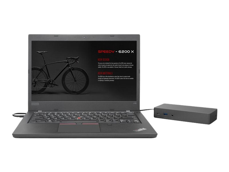 Lenovo Thunderbolt 3 Dock – Dual 4K-Displays, schnelles Laden
