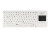 GETT Silikontastatur – Hygienisch, mit Touchpad
