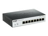 D-Link 8-Port Gigabit Switch – PoE, einfache Verwaltung