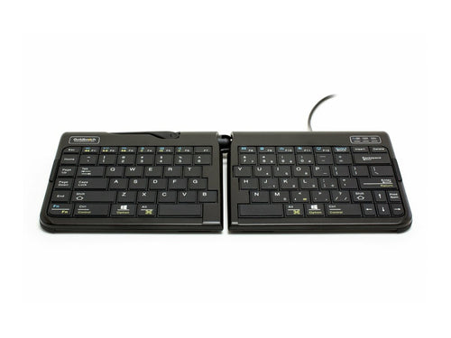 BakkerElkhuizen Ergonomische Tastatur – USB, integrierter Hub