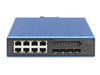 Digitus 8-Port Gigabit Switch – PoE, 10G Uplink, L3 verwaltet
