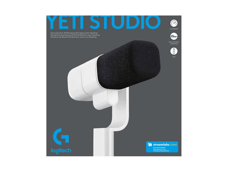 Logitech Yeti Studio Mikrofon – Klare Aufnahme, Gamer-Design