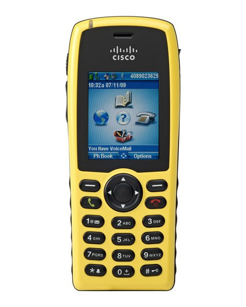 Cisco Schnurloses VoIP-Telefon – WLAN, Freisprechfunktion